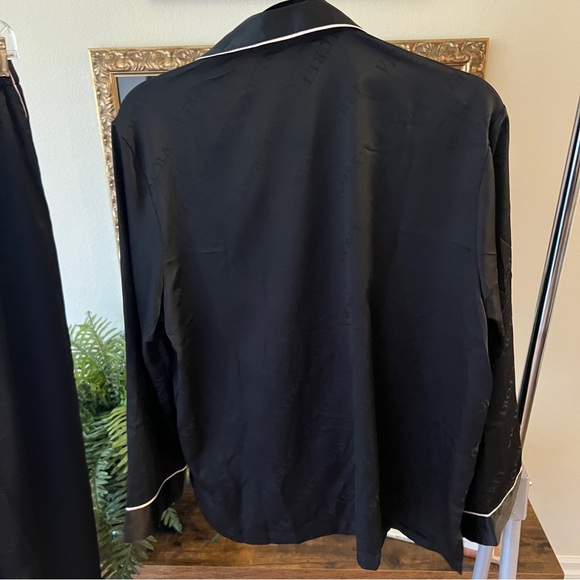 NWT Black Satin Pajama Set - Picture 5 of 9